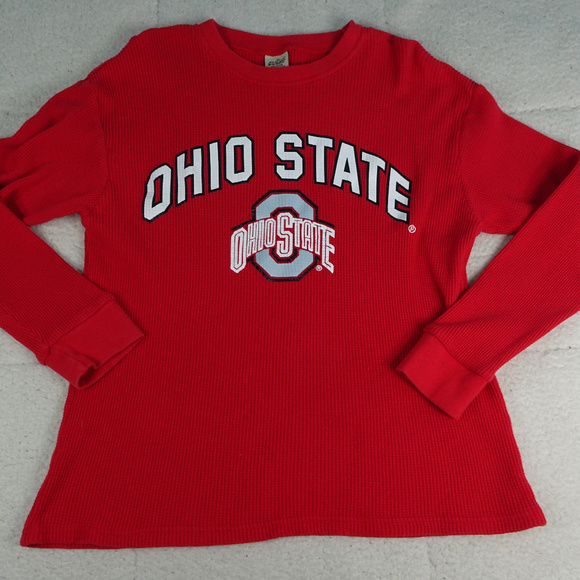 NCAA Ohio State Red Thermal Size Large - Picture 1 of 5